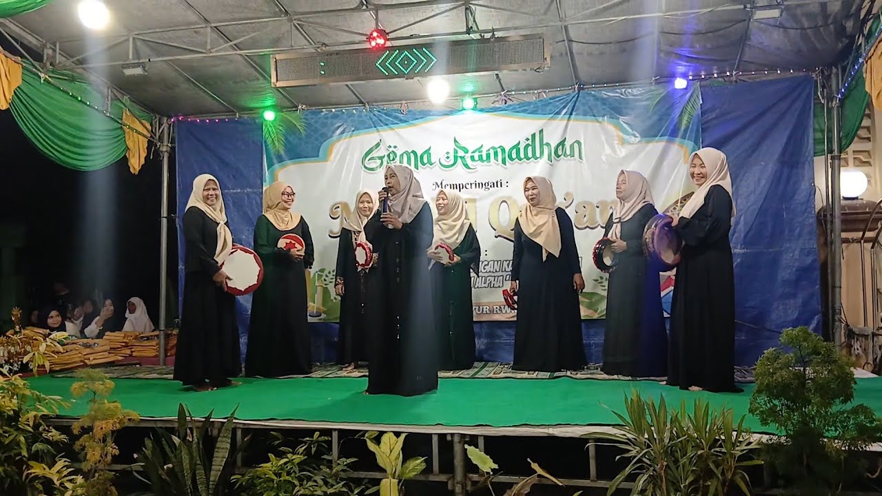 Gema Ramadhan MEMPERINGATI Nuzulul Qur'an 2026 di lingkungan unyur kota serang banten.
