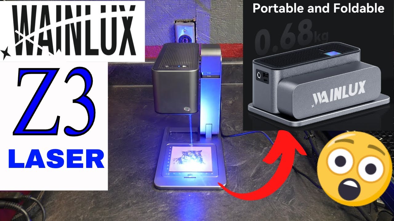 WAINLUX Z3 Portable Mini Laser Engraver Review