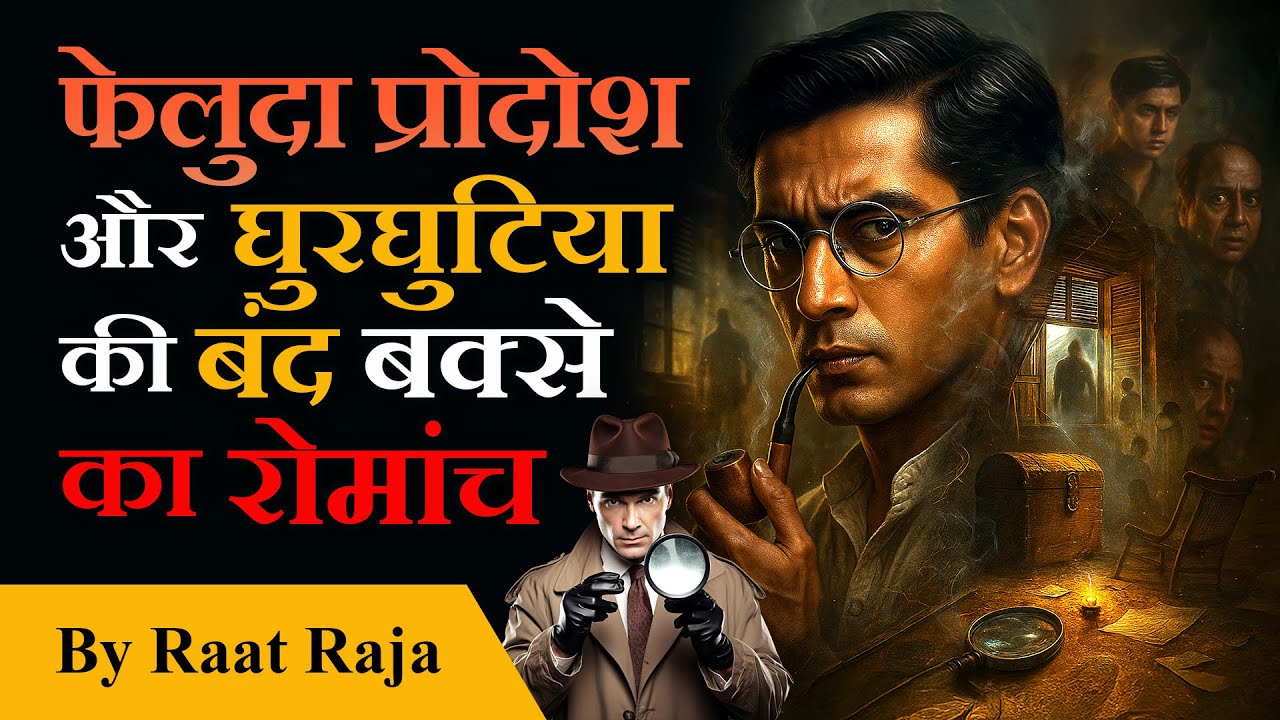 Feluda - Ghurghutiyar Ghatona | Indian Detective Story in Hindi | Raat Raja