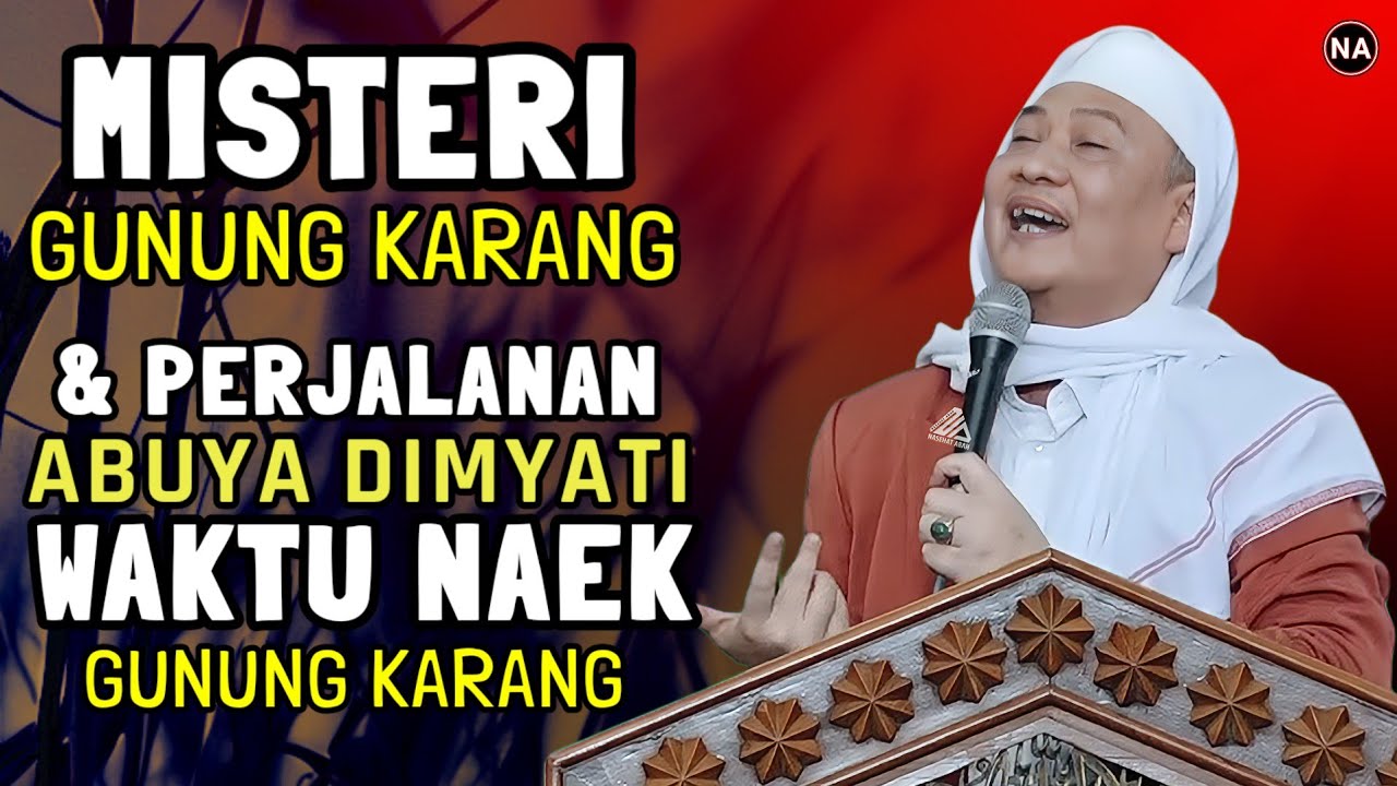 ABUYA UCI | MISTERI GUNUNG KARANG