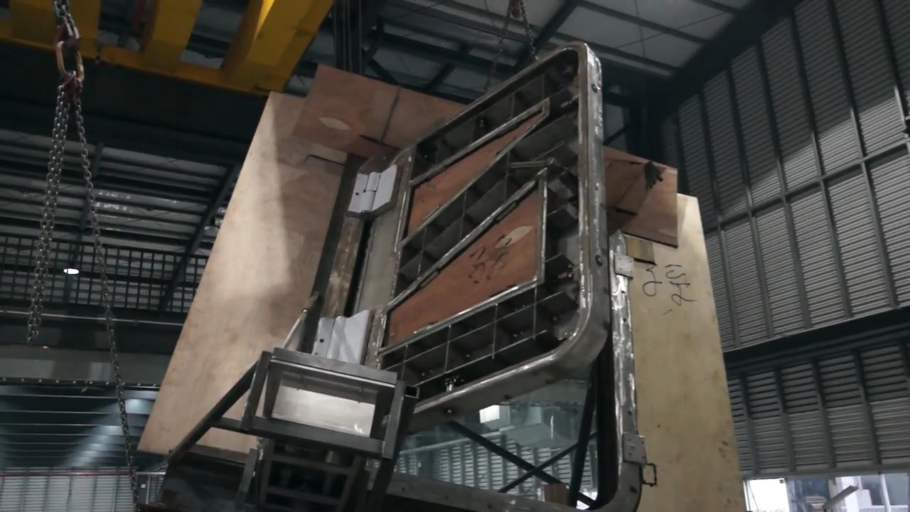Silver Yachts Custom Shell Doors Heel & Trim Testing