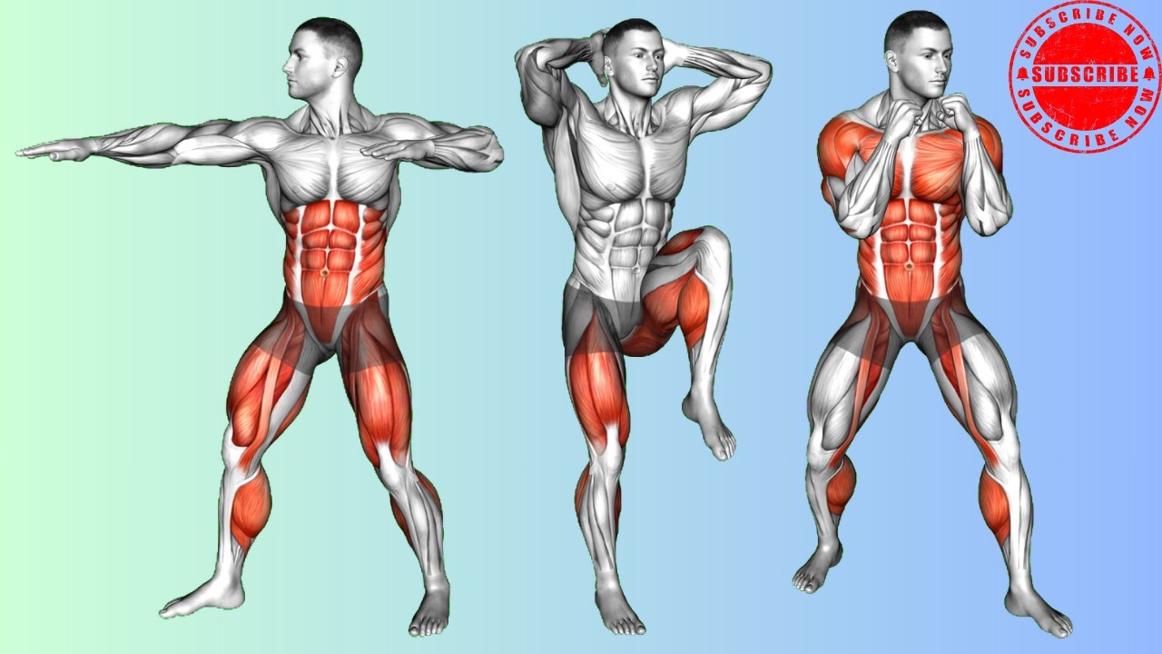 Standing Abs & HIIT Cardio - Burn Belly Fat Fast.