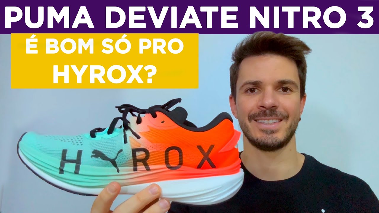 TÊNIS PUMA DEVIATE NITRO 3 - HYROX  - REVIEW