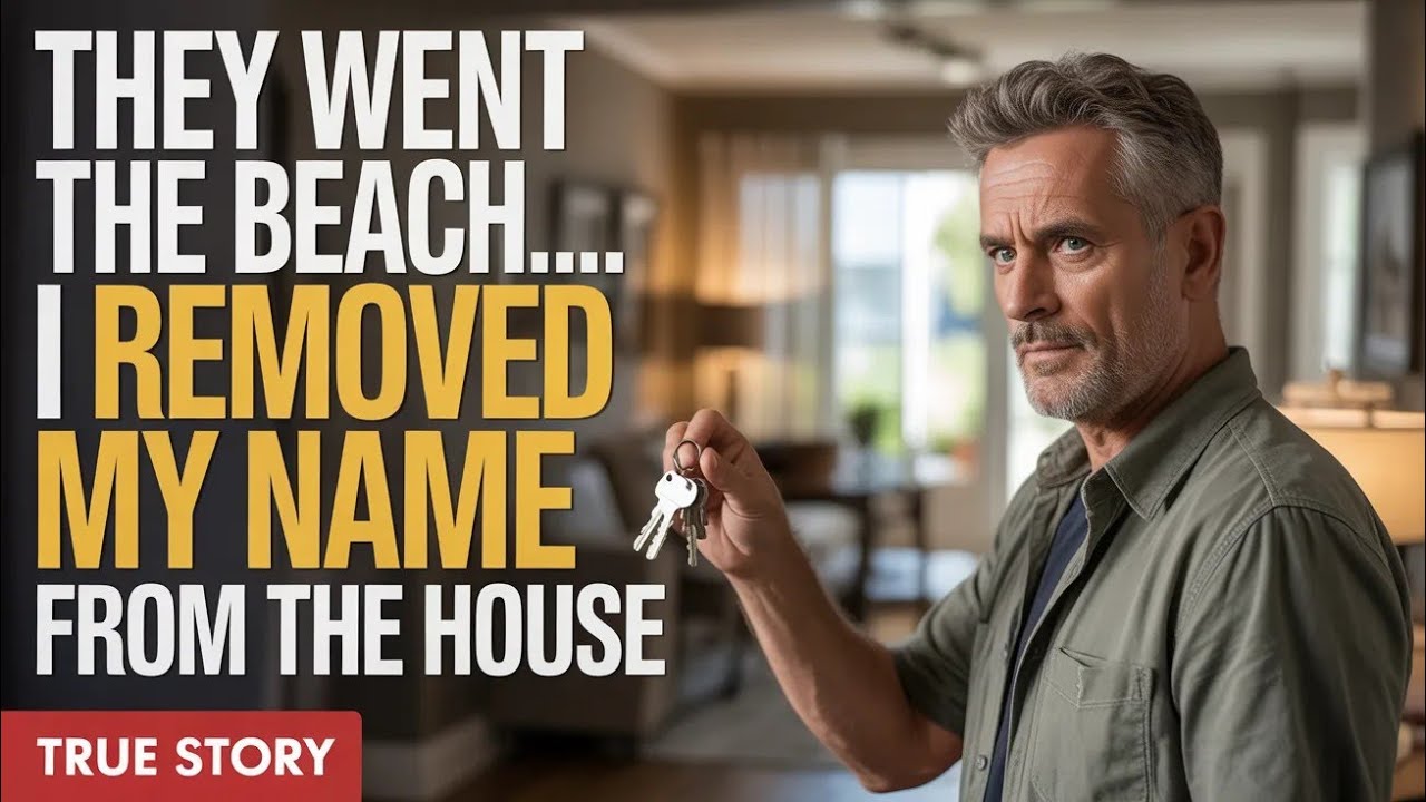 They Went to the Beach and Left Me With the Dog — So I Removed My Name From Their House