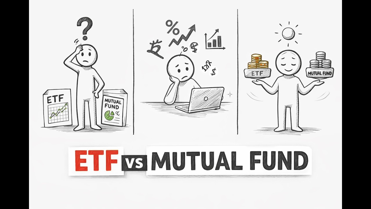 ETF vs Mutual Fund | Kaunsa Better Hai India Mein? (Full Truth)
