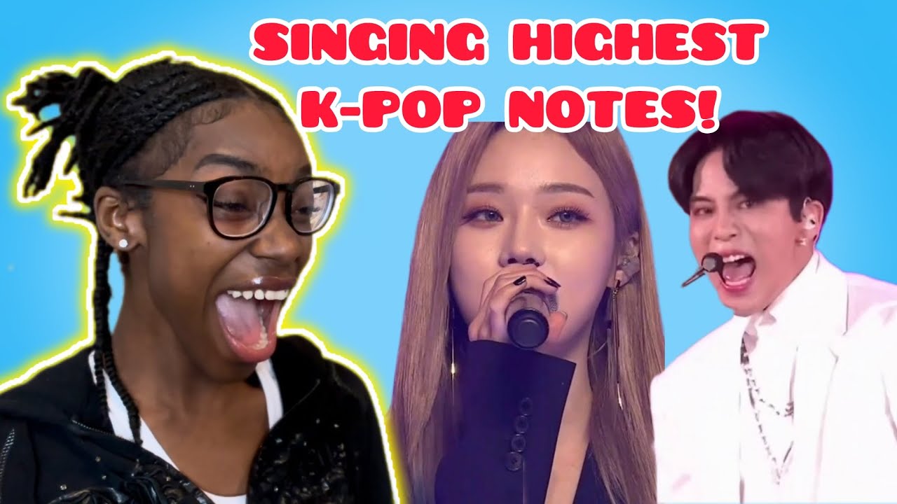 Attempting To Sing K-POP’s Highest Notes (FAIL)