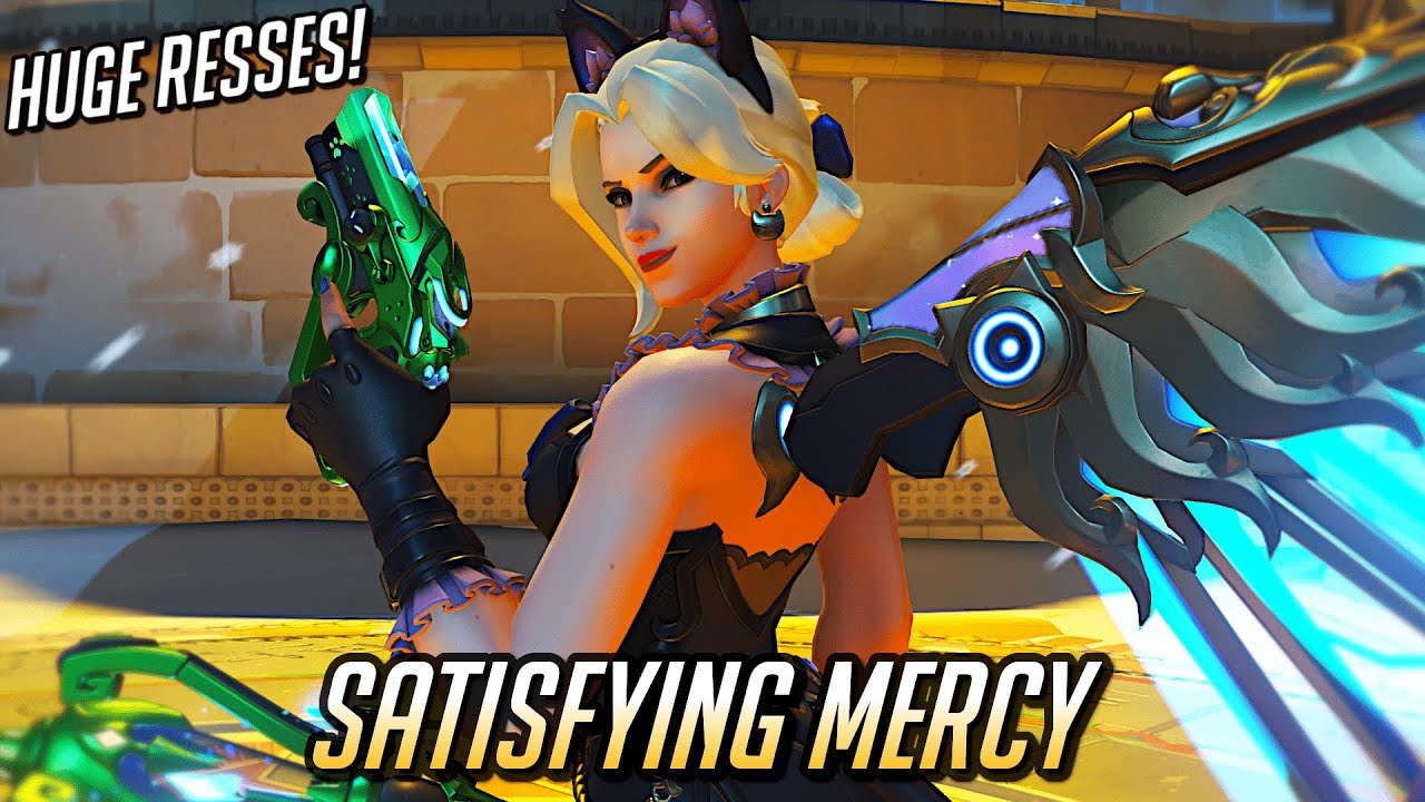 Mercy's Movement Feels So Satisfying Now!! ⭐️ Season 13 Mercy - Overwatch 2