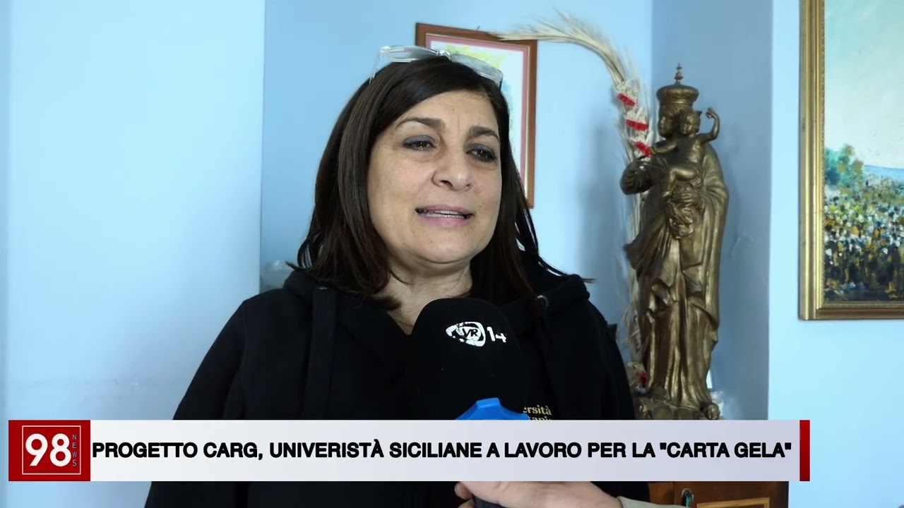 PROGETTO CARG, UNIVERISTÀ SICILIANE A LAVORO PER LA “CARTA GELA “ mp3