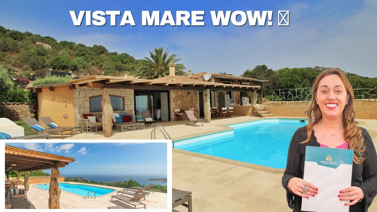 Villa con spettacolare vista mare in affitto - Costa Smeralda