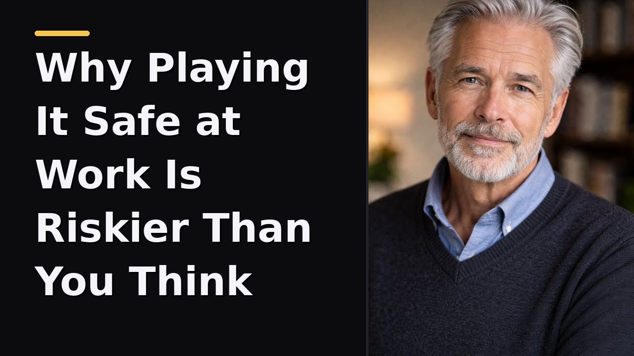 Why Playing It Safe at Work Is Riskier Than You