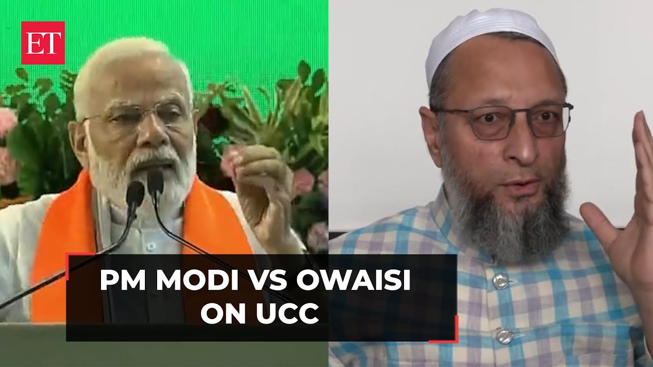 Muslims instigated against UCC says PM vs Owaisi's jibe, 'Modi doesn't understand Article 29'