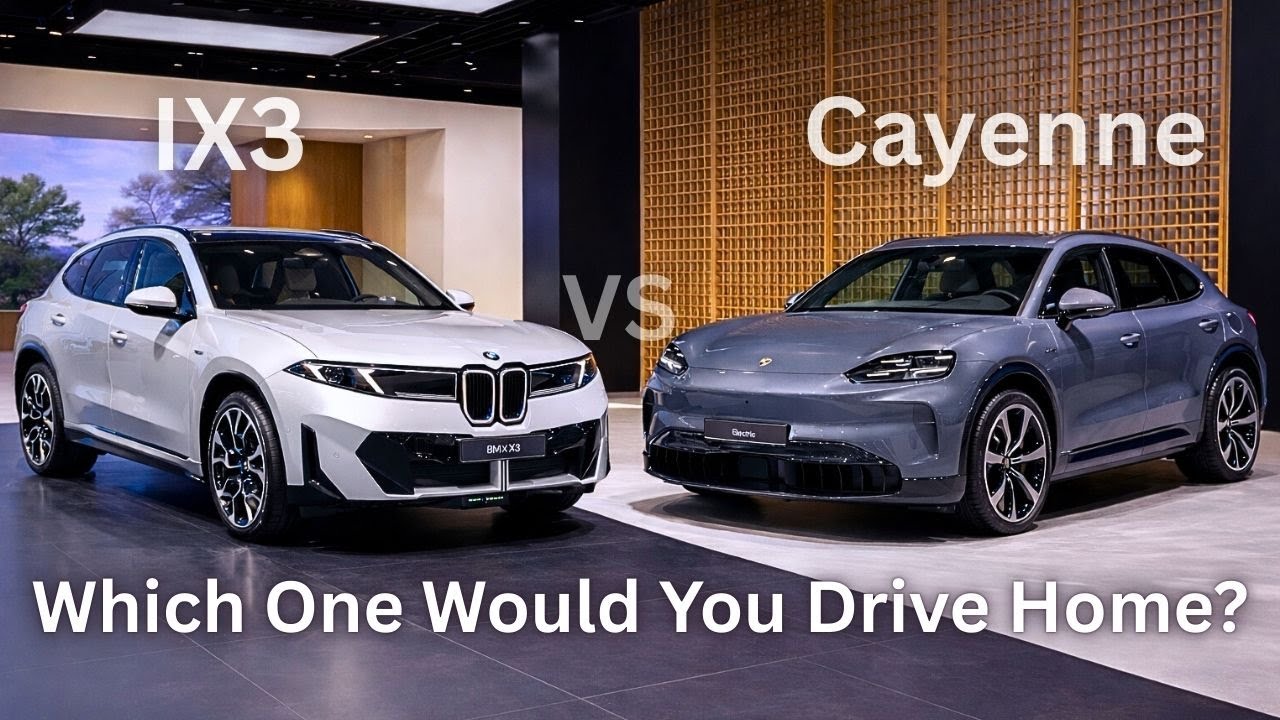 BMW iX3 2026 vs Porsche Cayenne 2026 – Which One Would You Choose?
