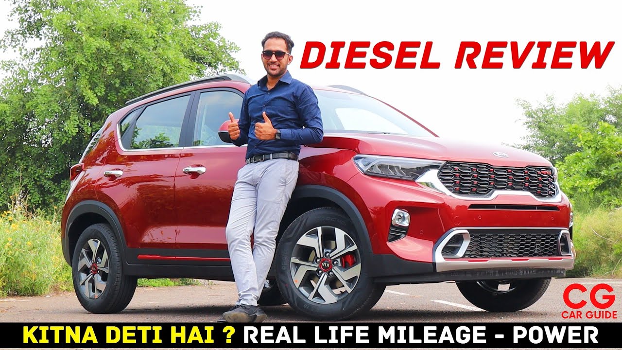 Kia Sonet Diesel Review | Better than DCT GTX+ Top Model 🔥 The Car Guide Style