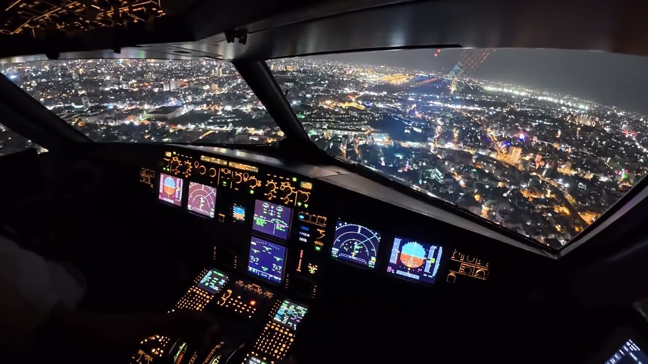 4K Night City View