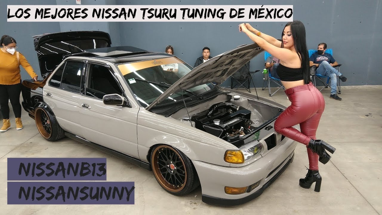 Nissan Tsuru Tuning que hemos grabado en los Car Shows