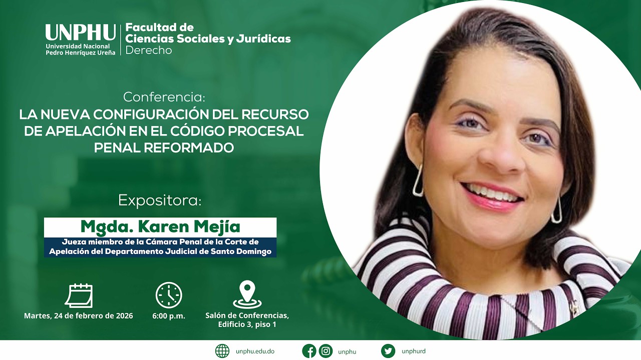 Conferencia: La nueva configuración del recurso de apelación en el Código Procesal Penal reformado
