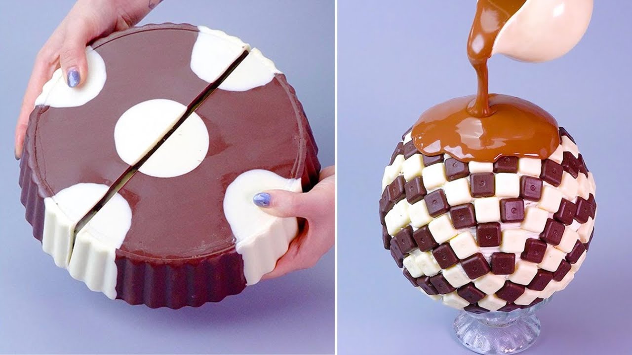 🍫Fancy Sweet Chocolate Cake Recipe For Everyday✨️So Yummy Cake Decorating Tutorial💯Sweetest Cake