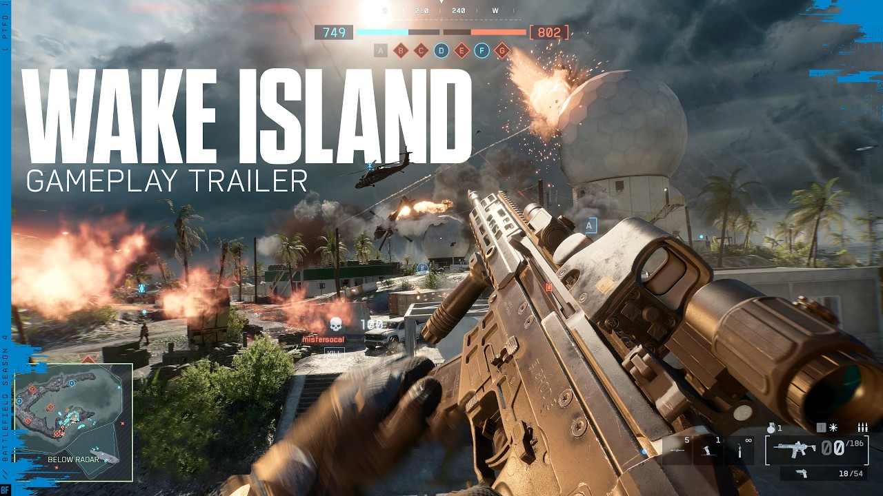 Battlefield 6 Wake Island Gameplay Trailer