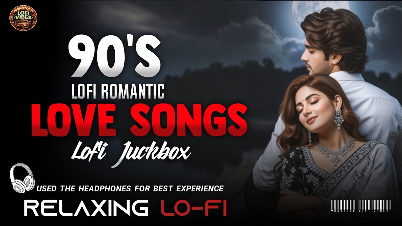 90s Bollywood Romantic Lo-Fi Mixtape | Bollywood Relaxing Lo-Fi Songs | 90s Evergreen Hindi Songs