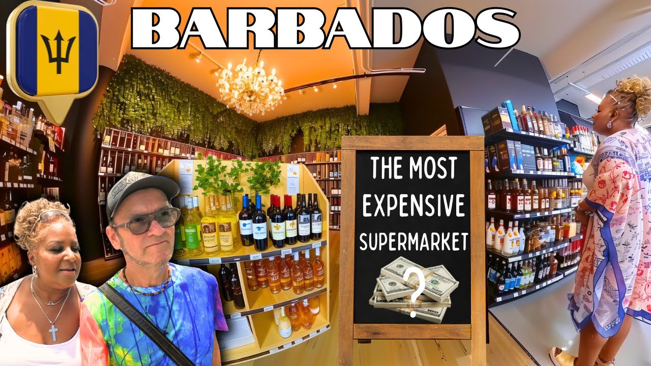 🛒 Is This the Most Luxurious Supermarket in Barbados? 🇧🇧✨(You Won’t Believe What’s Inside!)”