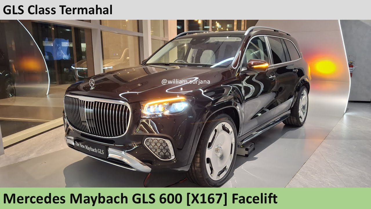 Mercedes Maybach GLS 600 [X167] Facelift review - Indonesia