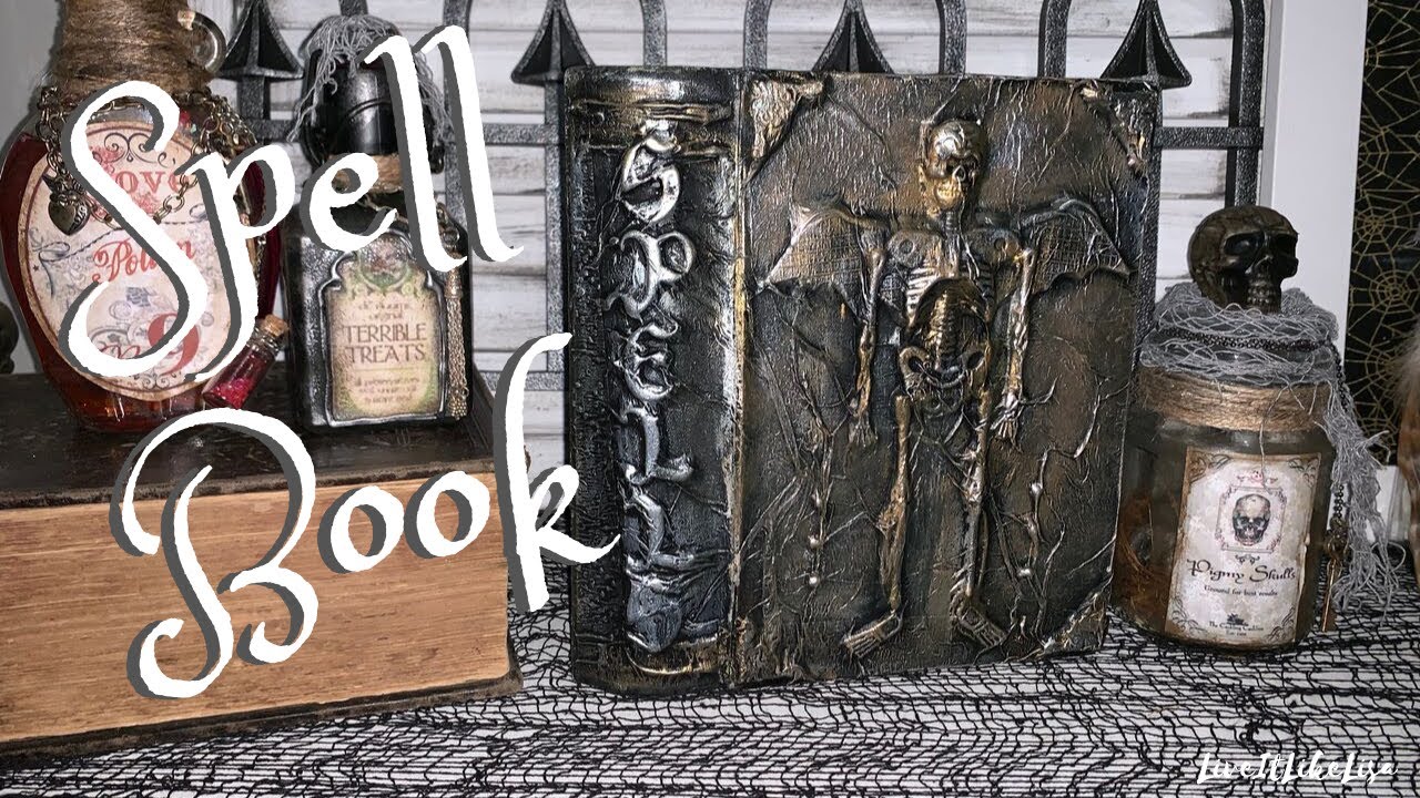 HALLOWEEN DIY DECOR | Spell Book