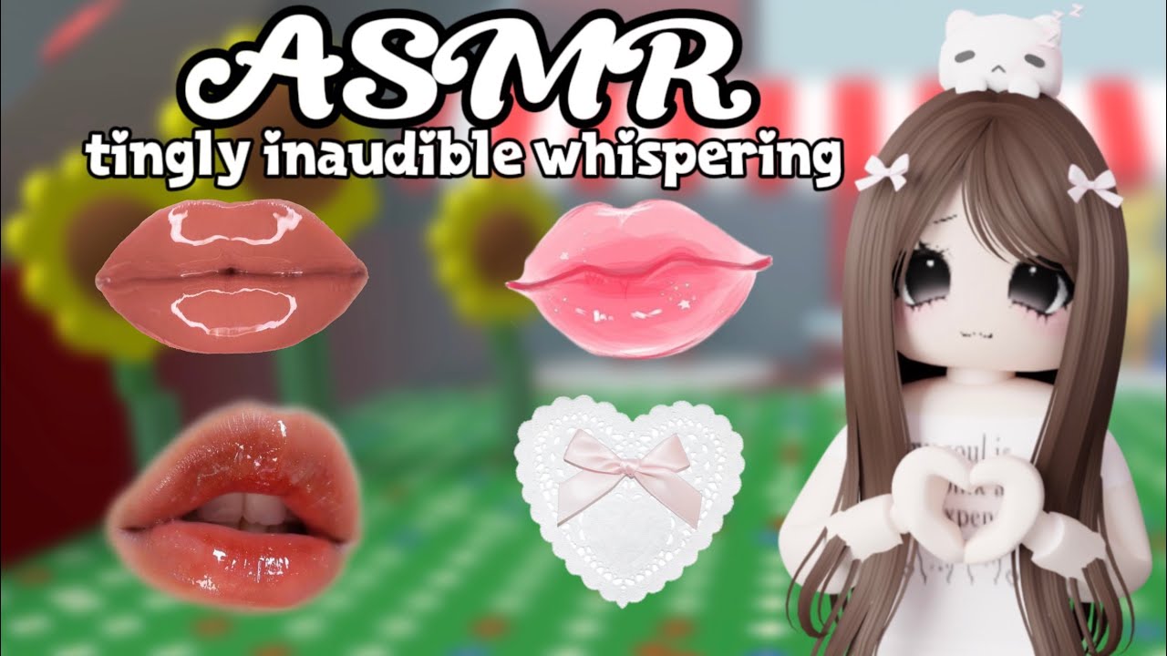 ♡ roblox ASMR 🎀 inaudible whispering guaranteed to give YOU tingles?! 🤍🎙️[requested game]