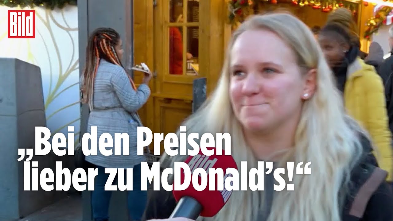 Teuer-Schock in Deutschland: Es trifft auch den Weihnachtsmarkt