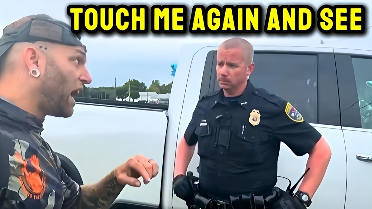 When Mr. Tough Cop Gets Demolished