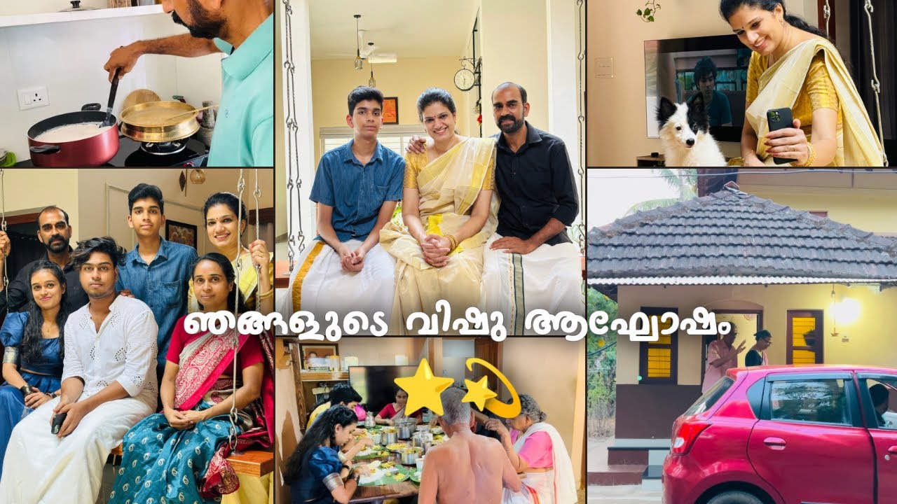 Vishu Vlog | ഞങ്ങളുടെ വിഷു ആഘോഷം ⭐️💫