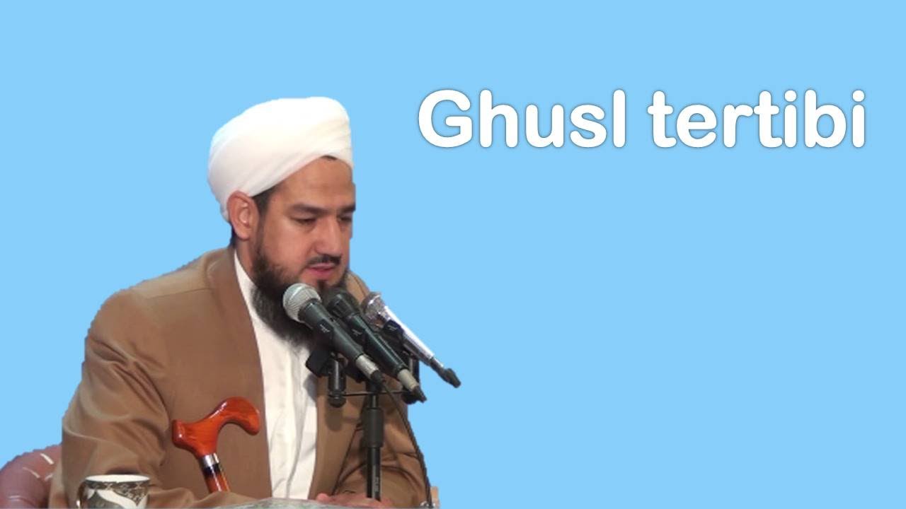 Ghusl tertibi jelal kary