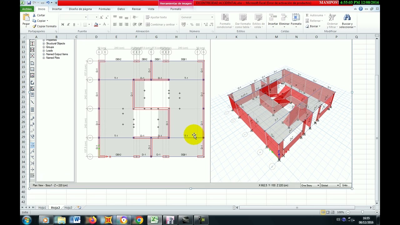 MODELADO, ANÁLISIS Y DISEÑO DE MAMPOSTERÍA CONFINADA EN ETABAS , VIDEO 2 DE 8, APLICANDO NTC 2023