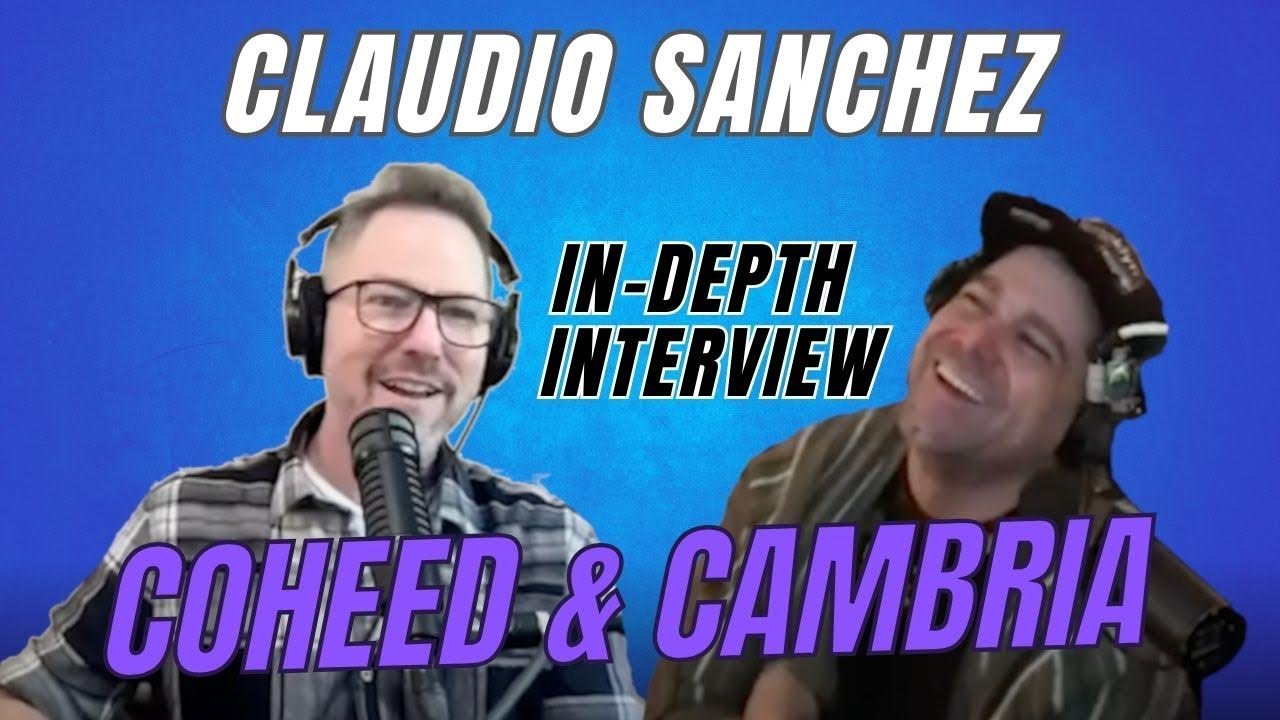 New Interview - Claudio Sanchez - Coheed and Cambria - The Father of Make Believe -