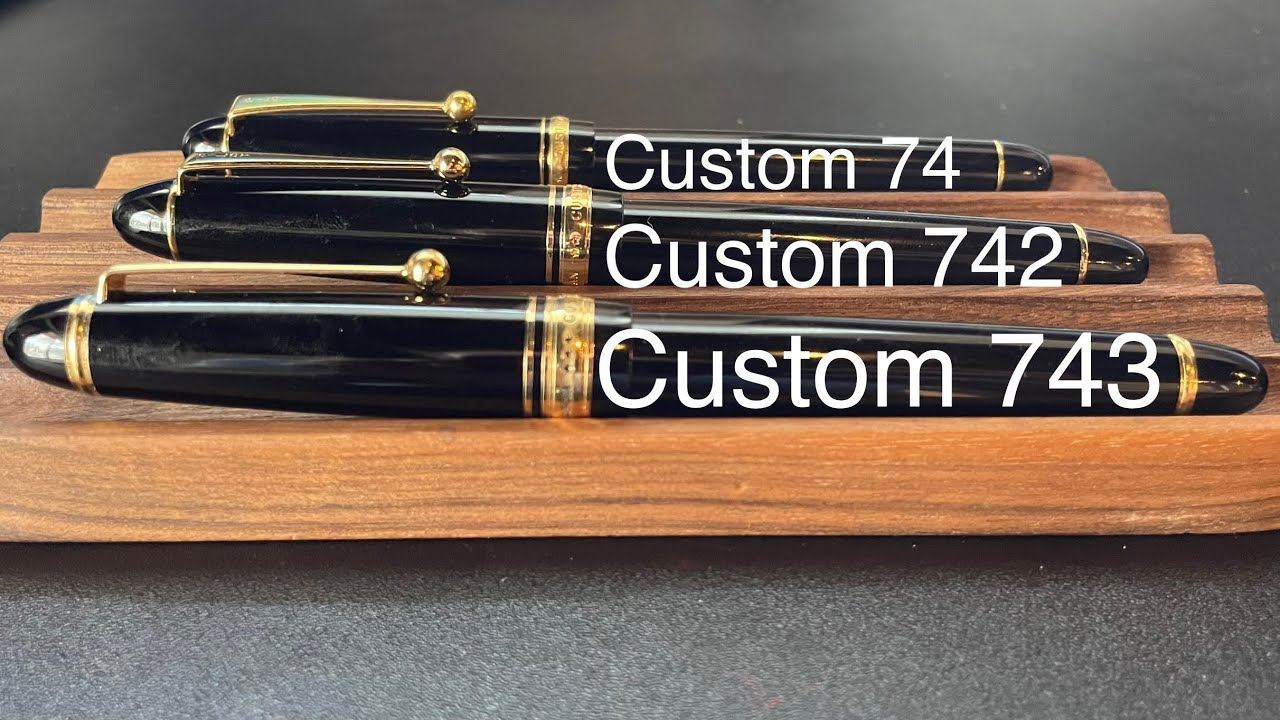 Pilot Custom 74 Series - 3 Pens from ‘92