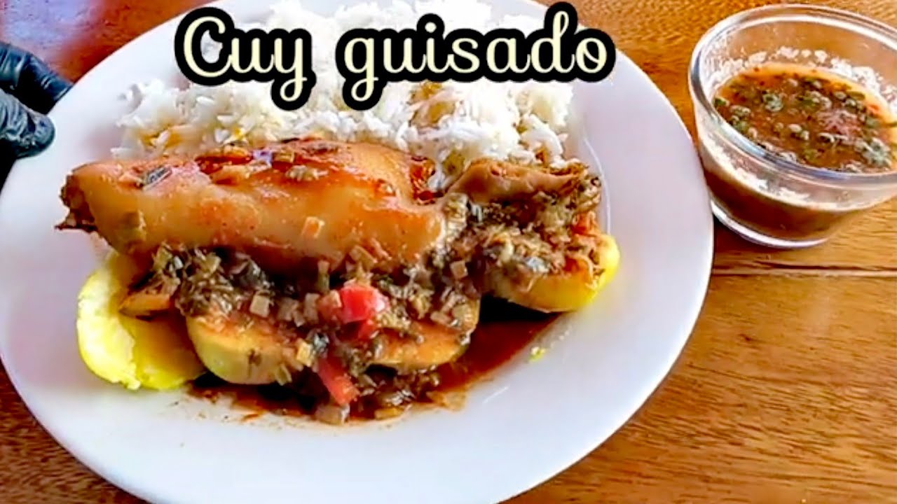 PREPARANDO UN RICO CUY GUISADO/ESTOFADO DE CUY/RECETA PERUANA