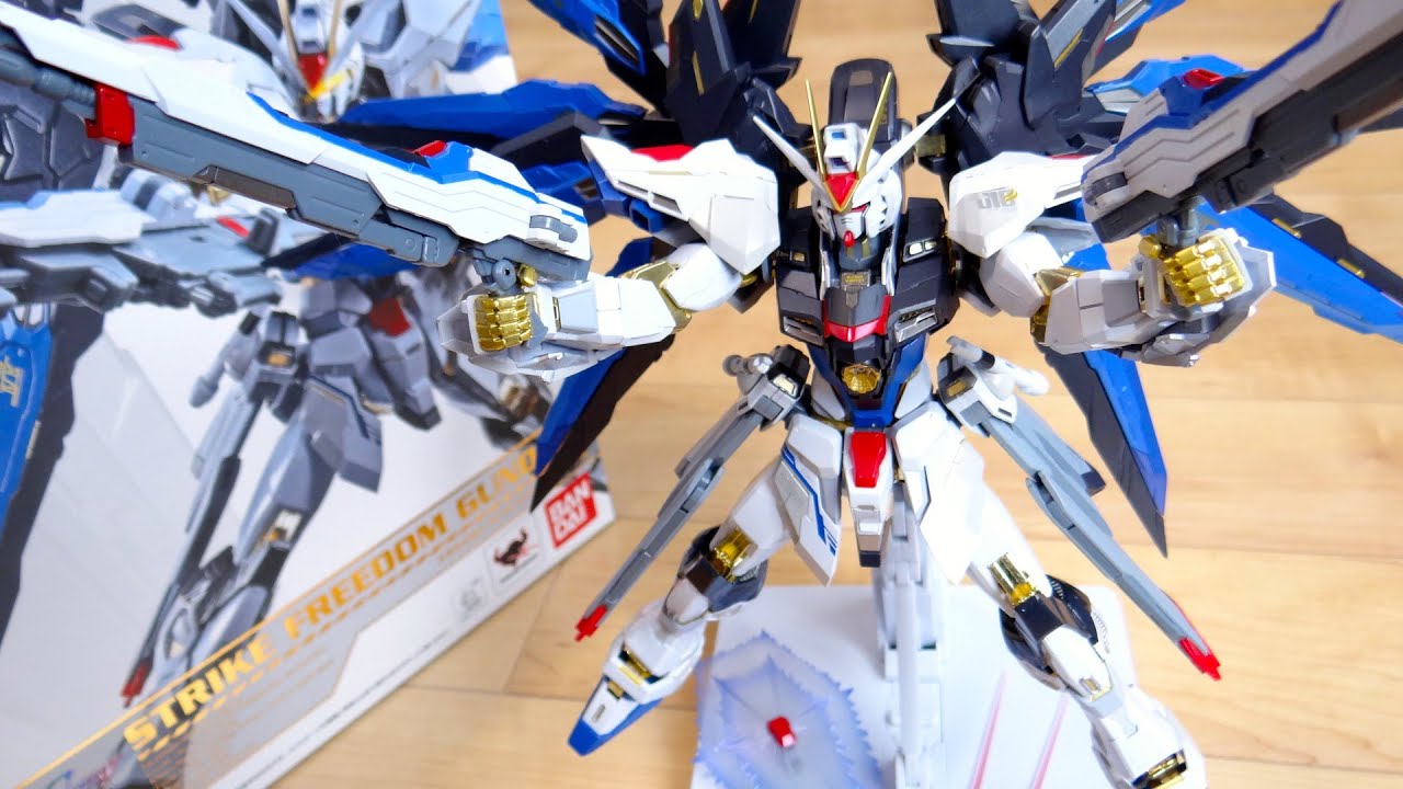 定価¥27000 METAL BUILD ストライクフリーダムガンダム レビュー！造形アレンジ & 全高195mmで超合金もふんだんに使用！メタルビルド 機動戦士ガンダムSEEDデスティニー