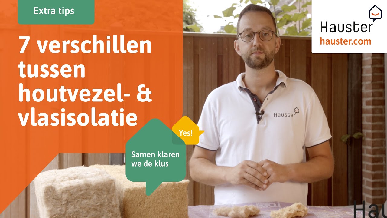 7 verschillen tussen houtvezel- & vlasisolatie | Doe-het-zelf met Hauster