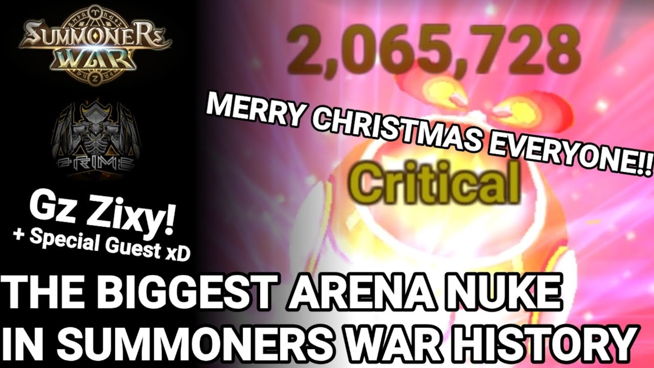 &lrm;@GenesisPrime&nbsp; The Strongest Arena Nuke In Summoners War History! GzZixy - UncleNay xD