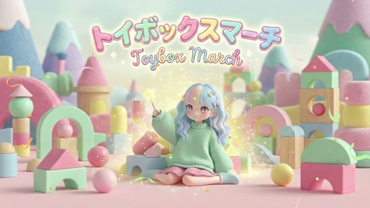 トイボックスマーチ  Toybox March 【BGM/作業用/勉強用/pop】