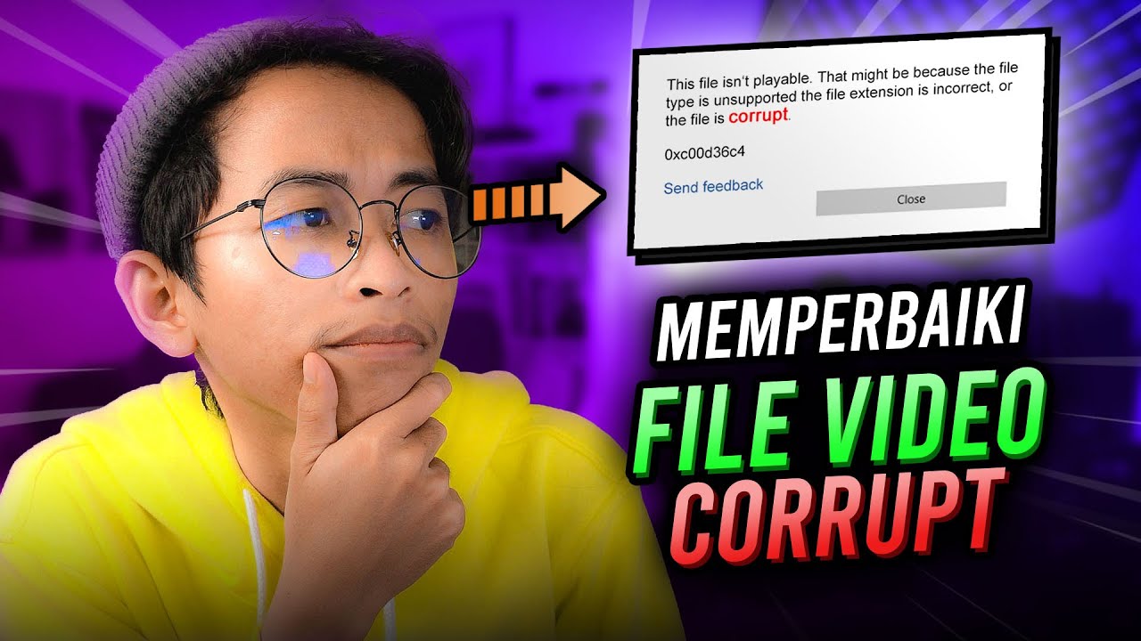 Cara Memperbaiki File Video Corrupt (Tidak Bisa diputar) | Wondershare RepairIt
