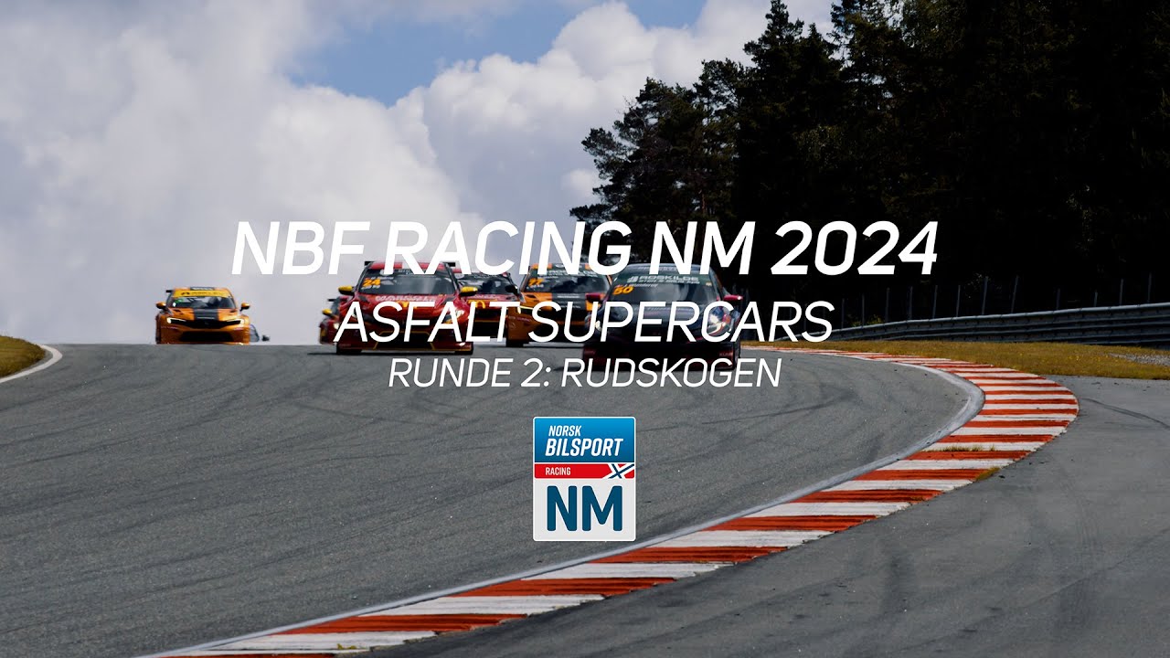 NBF Racing NM 2024: Runde 2 Rudskogen | ASFALT SUPERCARS