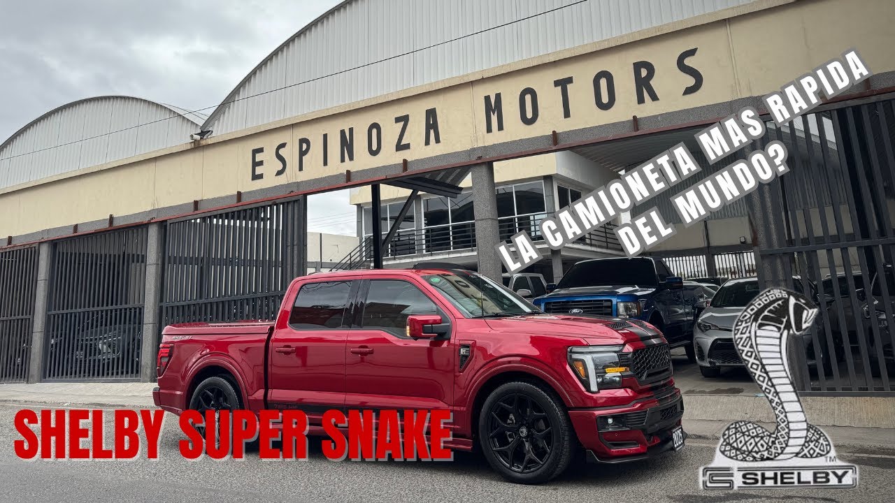 🐍🔥Por qué es la camioneta mas rápida del mundo ? SHELBY SUPER SNAKE 🐍 🔥#ShelbySuperSnake #shelby