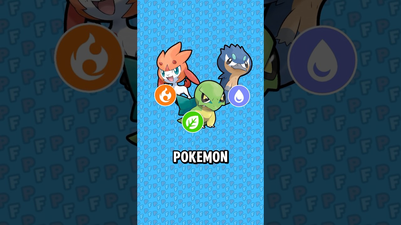 Fan Made STARTER POK&Eacute;MON!