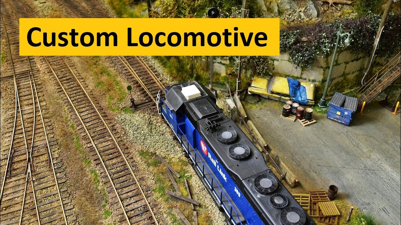 The Atlas HO Scale SD35 Locomotive Rebuild Series (Part 2) | Boomer Diorama ~ # 239