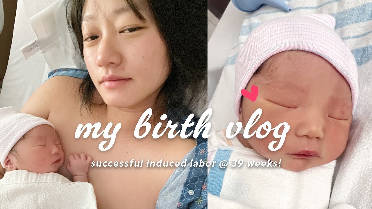 My Birth Vlog ! Successful Induced Labor + Finally Meeting my baby boy ❤️