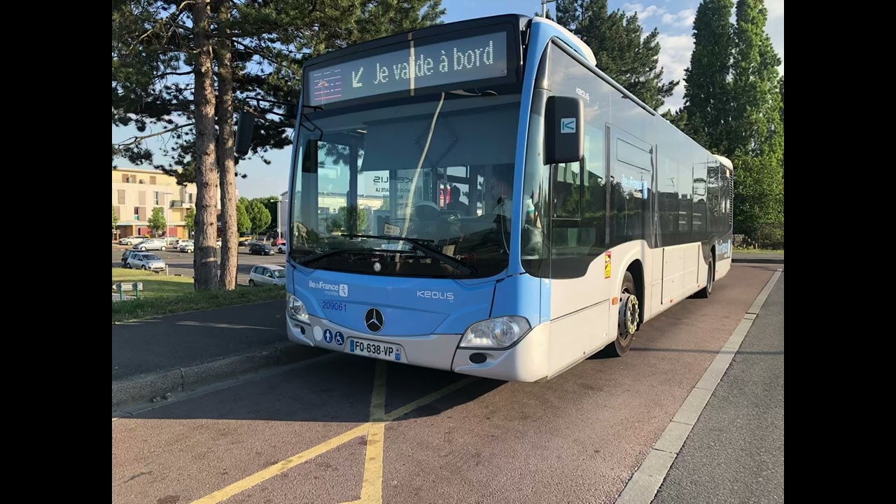 KEOLIS Nord Val D’Oise | Mercedes Benz O530 Citaro C2 Euro 6 ZF #231476 | Full Kickdown