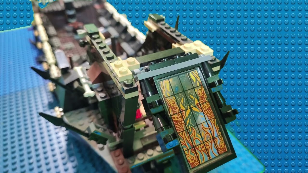 Lego Pirates. Speed Build. Queen Anne's Revenge. 4195.