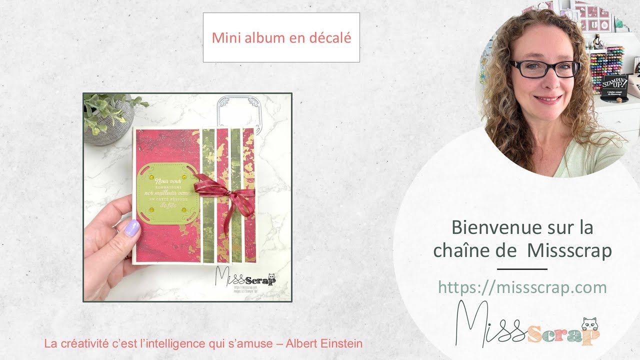 Scrap & papotages #33: Mini album en décalé