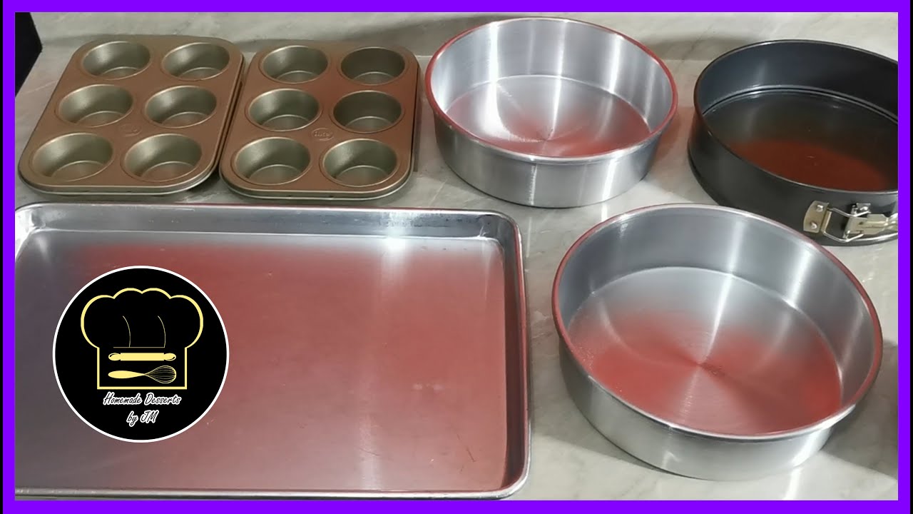 Cómo curar moldes y bandejas de aluminio en horno eléctrico y horno a gas / Aluminum mold curing