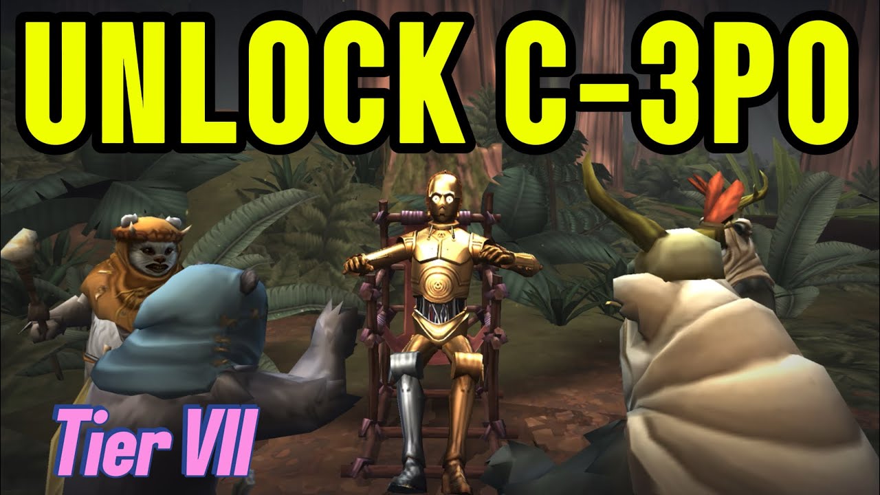 C-3PO Journey Event – Tier 7 (FINAL) | Full Ewok Play Through | SWGOH